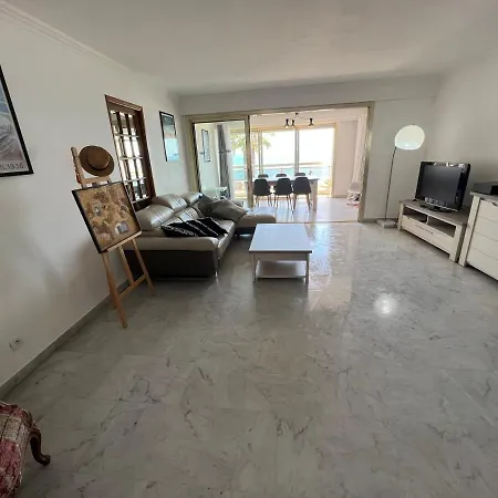 Beachfront Promenade Apartment: Sea Views And Easy Beach Access Nice